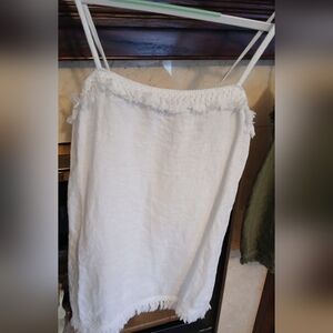 Francesca Bettini Linen Halter Top